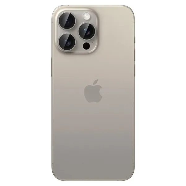 Spigen Optik Pro GLAS.TR EZ Fit Camera Protector 2-Pack - Lens protection glass for iPhone 17 Pro / 17 Pro Max / iPhone 15 Pro /
