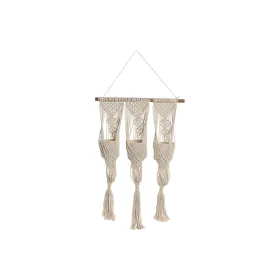 Подставка под цветочный горшок Home ESPRIT Хлопок Деревянный город 46 x 2 x 93 cm