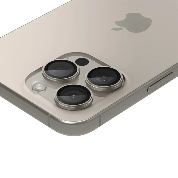 Spigen Optik Pro GLAS.TR EZ Fit Camera Protector 2-Pack - Lens protection glass for iPhone 17 Pro / 17 Pro Max / iPhone 15 Pro /