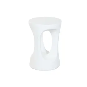Side table Home ESPRIT White 35,5 x 35,5 x 51 cm