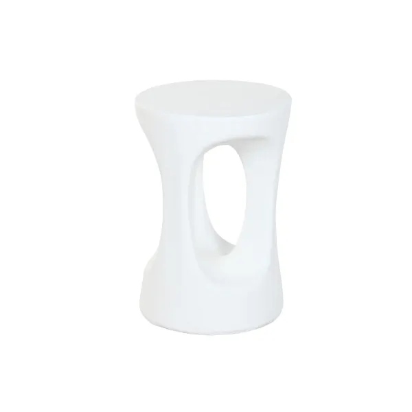 Šoninis staliukas Home ESPRIT Balta 35,5 x 35,5 x 51 cm