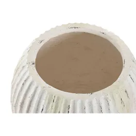 Vāze Home ESPRIT Balts Magnijs 36 x 36 x 26 cm