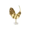 Декоративная фигура Home ESPRIT Белый Позолоченный Абстракция 38 x 10 x 55 cm