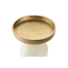 Канделябр Home ESPRIT Белый Позолоченный Алюминий современный 15 x 15 x 33 cm