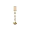 Candle Holder Home ESPRIT White Golden Aluminium Modern 15 x 15 x 43.5 cm