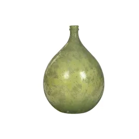 Vāze Home ESPRIT Zaļš Pārstrādāts stikls Verouderde afwerking 40 x 40 x 56 cm