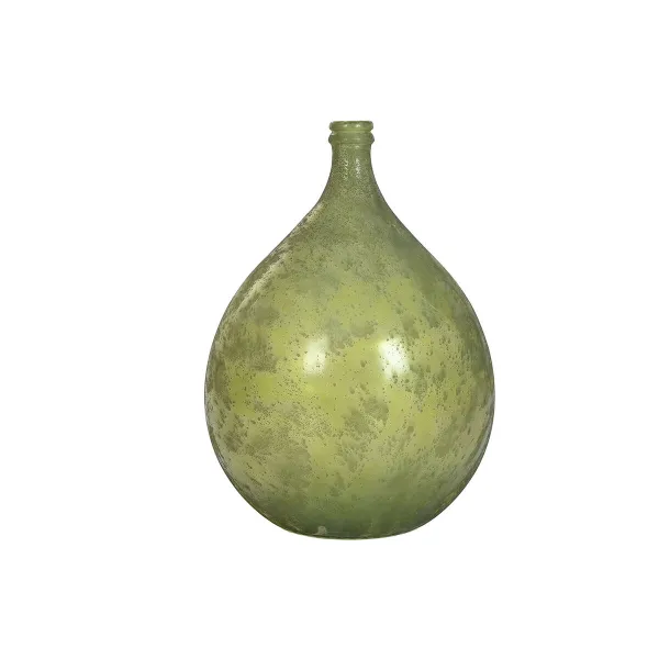 Maljakko Home ESPRIT Vihreä Kierrätyslasi Vanhahtava viimeistely 40 x 40 x 56 cm