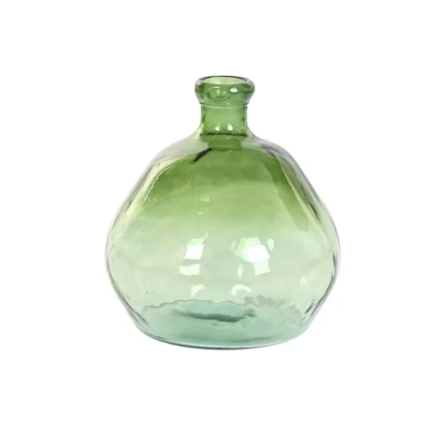 Vaza Home ESPRIT Žalia Perdirbtas stiklas 45 x 45 x 47,5 cm