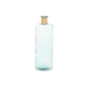 Кувшин Home ESPRIT Прозрачный тростник Переработанное стекло Натуральный 25 x 25 x 75 cm