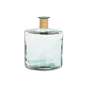 Кувшин Home ESPRIT Прозрачный тростник Переработанное стекло Натуральный 35 x 35 x 45 cm