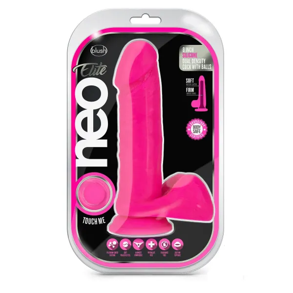 Realistic Dildo Blush Neo Silicone Ø 4 cm