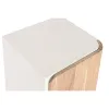 Yöpöytä Home ESPRIT Valkoinen Luonnollinen 40 x 35 x 50 cm