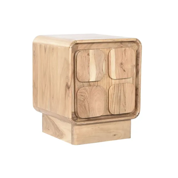 Ночной столик Home ESPRIT Натуральный 40 x 40 x 50 cm