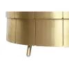 Centrālais galds Home ESPRIT Bronza 90 x 90 x 45 cm