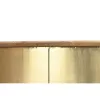 Centrālais galds Home ESPRIT Bronza 90 x 90 x 45 cm