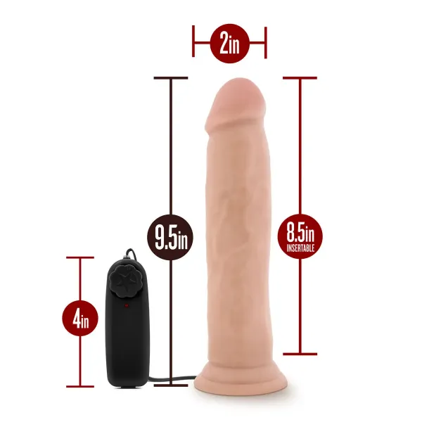 Realistic Dildo Blush Dr Skin PVC Ø 5 cm