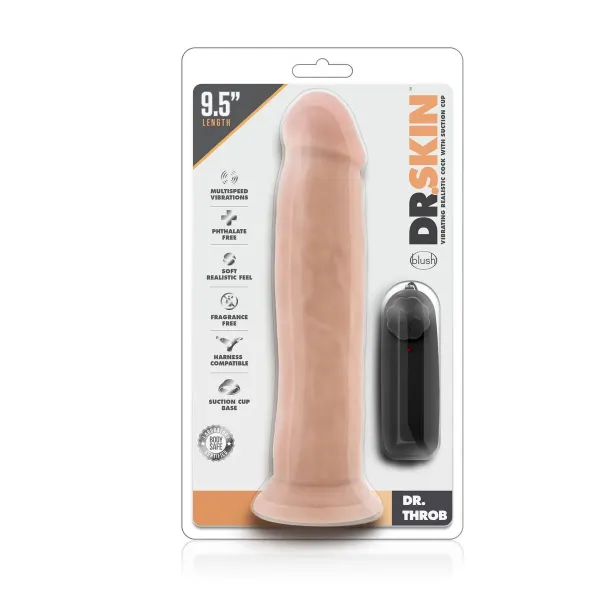 Realistic Dildo Blush Dr Skin PVC Ø 5 cm