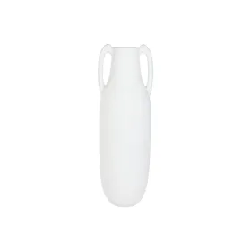 Vāze Home ESPRIT Balts Šķiedra 39 x 39 x 120 cm