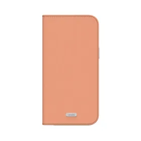 Moshi Overture MagSafe - Leather 3-in-1 Flip Case iPhone 17 Pro Max (Misty Coral)