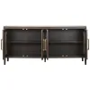 Bufete Home ESPRIT Marmors Mango koks 180 x 40 x 85 cm