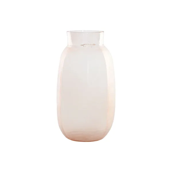 Vase Home ESPRIT Pink Crystal Modern 23 x 23 x 44 cm