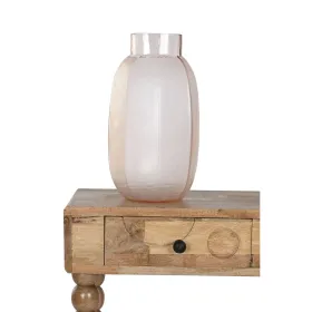 Vāze Home ESPRIT Rozā Stikls Moderns 23 x 23 x 44 cm