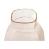 Vase Home ESPRIT Pink Crystal Modern 23 x 23 x 44 cm