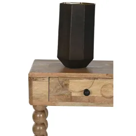 Vaza Home ESPRIT Tamsiai pilka Stiklas Šiuolaikiškas 18 x 18 x 31 cm