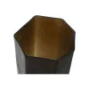 Vaza Home ESPRIT Tamsiai pilka Stiklas Šiuolaikiškas 18 x 18 x 31 cm