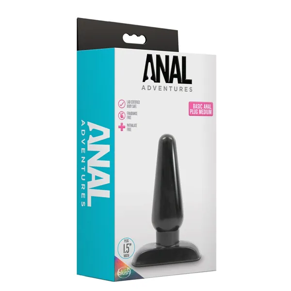 Anal plug Blush Adventures Black