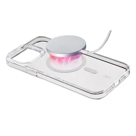 Cellularline Gloss Mag - iPhone 15 Pro Max MagSafe Case (Transparent)