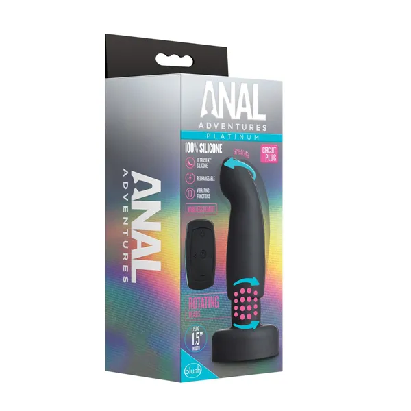 Anal plug Blush Adeventure Platinum Black