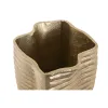 Кувшин Home ESPRIT Позолоченный Алюминий Абстракция современный 17 x 15 x 33 cm