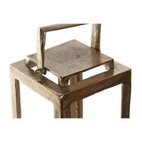 Žibintas Home ESPRIT Auksinis Aliuminis Stiklas Šiuolaikiškas 20 x 20 x 74 cm