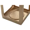 Žibintas Home ESPRIT Auksinis Aliuminis Stiklas Šiuolaikiškas 20 x 20 x 74 cm