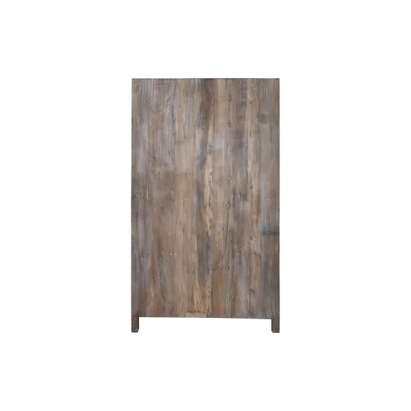 Esittelyteline Home ESPRIT Valkoinen Ruskea Recycled Wood 100 x 40 x 180 cm