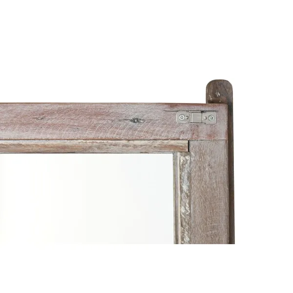 Esittelyteline Home ESPRIT Valkoinen Ruskea Recycled Wood 100 x 40 x 180 cm