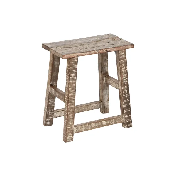 Šoninis staliukas Home ESPRIT Balta Ruda 45 x 25 x 51 cm