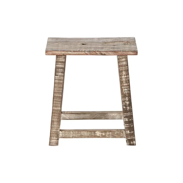 Šoninis staliukas Home ESPRIT Balta Ruda 45 x 25 x 51 cm