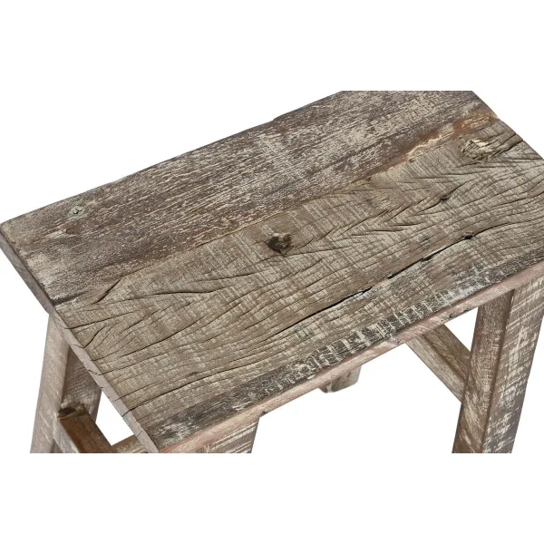 Šoninis staliukas Home ESPRIT Balta Ruda 45 x 25 x 51 cm