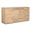 Sivupöytä Home ESPRIT Luonnollinen Akaasia Recycled Wood 160 x 40 x 81 cm