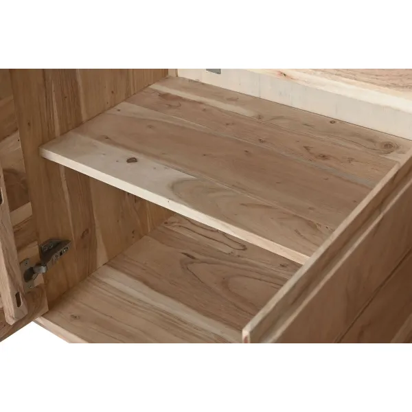 Sideboard Home ESPRIT Natural Acacia Recycled Wood 160 x 40 x 81 cm
