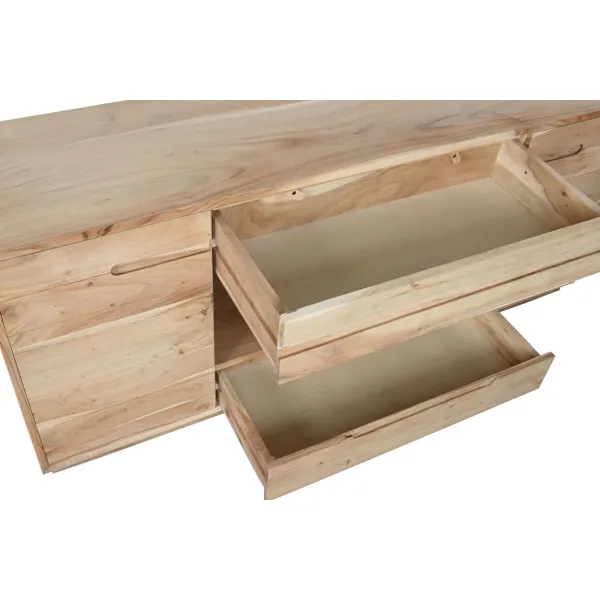 TV furniture Home ESPRIT Natural 150 x 40 x 61 cm