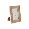 Photo frame Home ESPRIT White Natural Resin Mango wood Urban