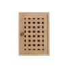 Key cupboard Home ESPRIT Natural 19 x 6 x 27 cm