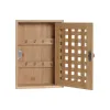 Key cupboard Home ESPRIT Natural 19 x 6 x 27 cm