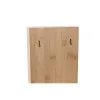 Key cupboard Home ESPRIT Natural 19 x 6 x 27 cm