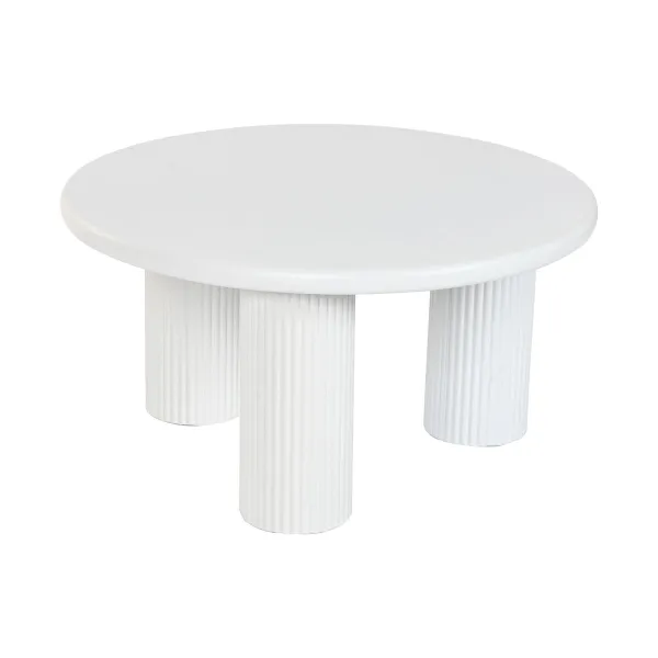 Küljelaud Home ESPRIT Valge 75 x 75 x 40 cm