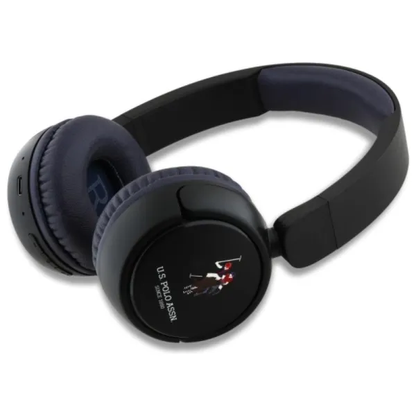 US Polo Assn DH Color Logo - Wireless Over-Ear Bluetooth Headphones V5.3 (navy blue)