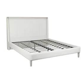 Sänky Home ESPRIT Vaaleanharmaa 196 x 223 x 135 cm